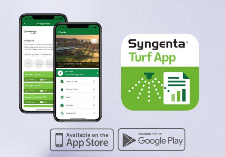 Download the Syngenta Turf App